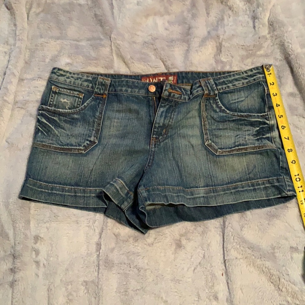 HINT faded blue jeans